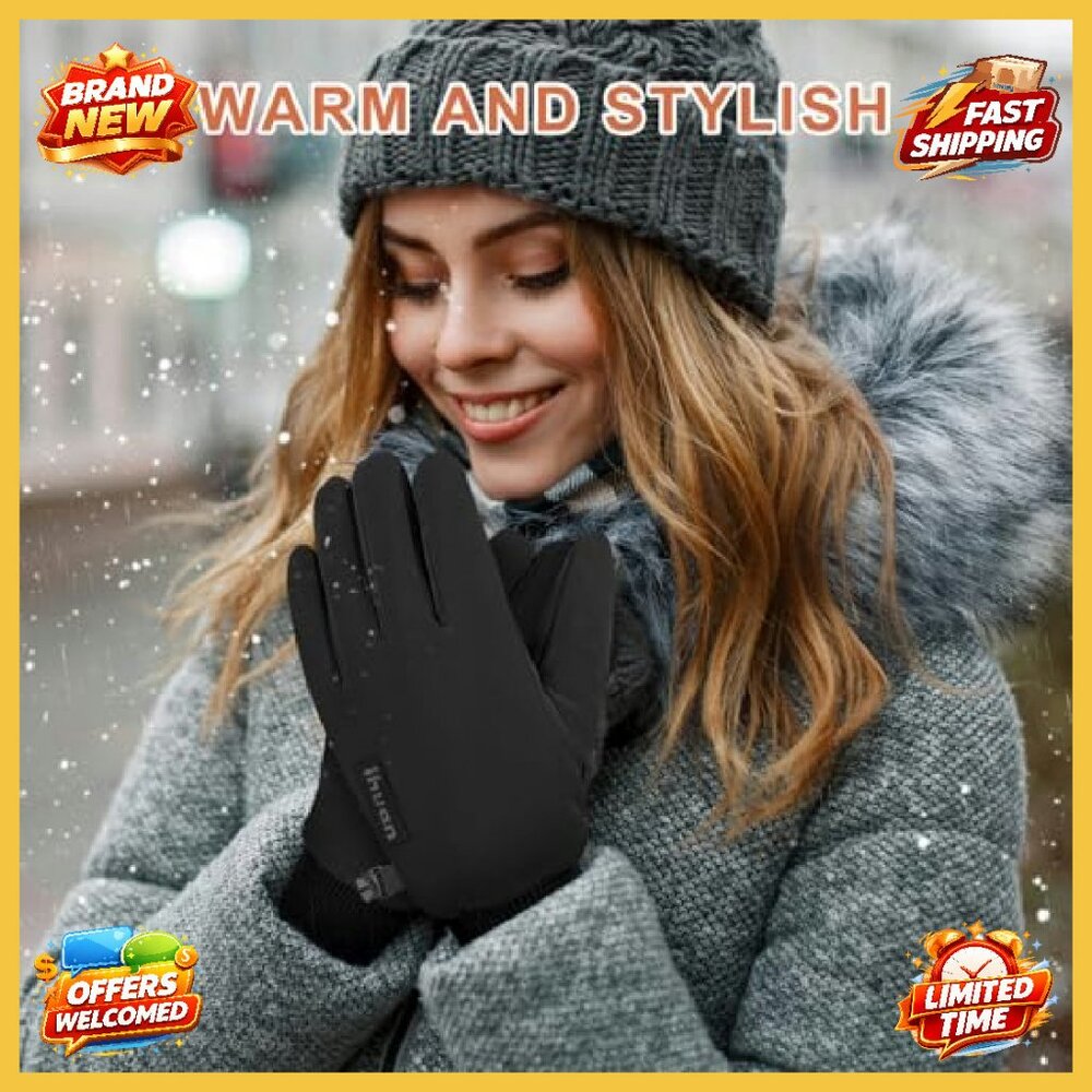 Winter Waterproof Gloves Touchscreen Thermal Wind… - image 6